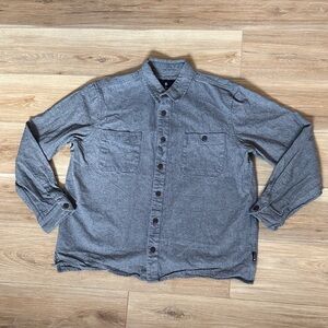 Ben Sherman Cotton Charcoal Button-Up Shirt